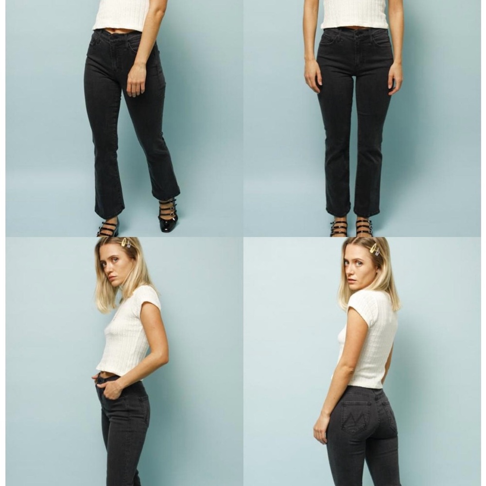 MOTHER the insider crop denim